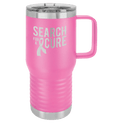 6 for $115! 20oz Travel Mug with Handle and Slide Lock Lid - Endurance Promo Gear