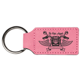 Set of 25 Rectangle Leatherette Keychains - Endurance Promo Gear