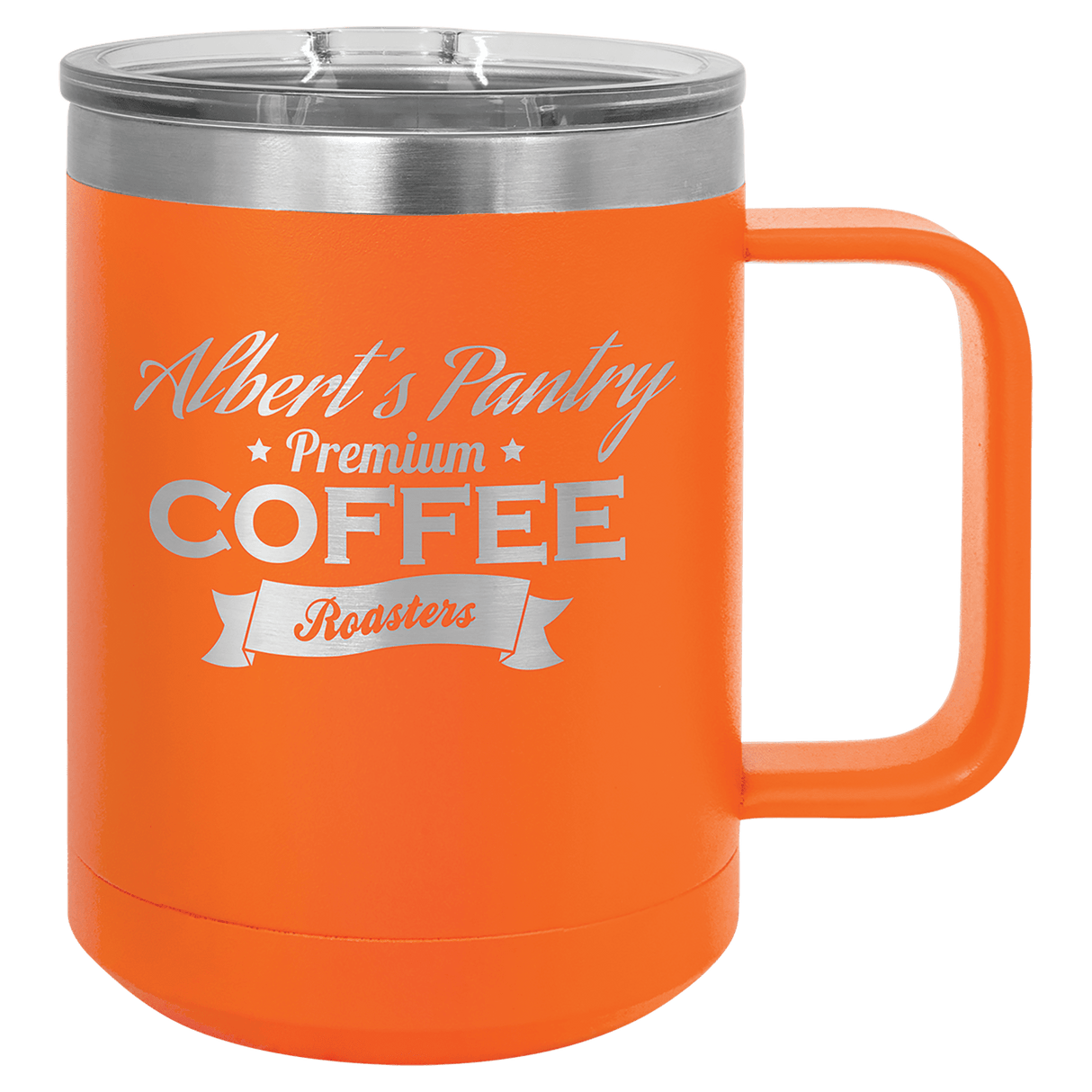 15oz Coffee Mug with Slide Lock Lid - Endurance Promo Gear