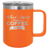 15oz Coffee Mug with Slide Lock Lid - Endurance Promo Gear