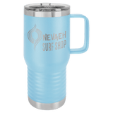 6 for $115! 20oz Travel Mug with Handle and Slide Lock Lid - Endurance Promo Gear