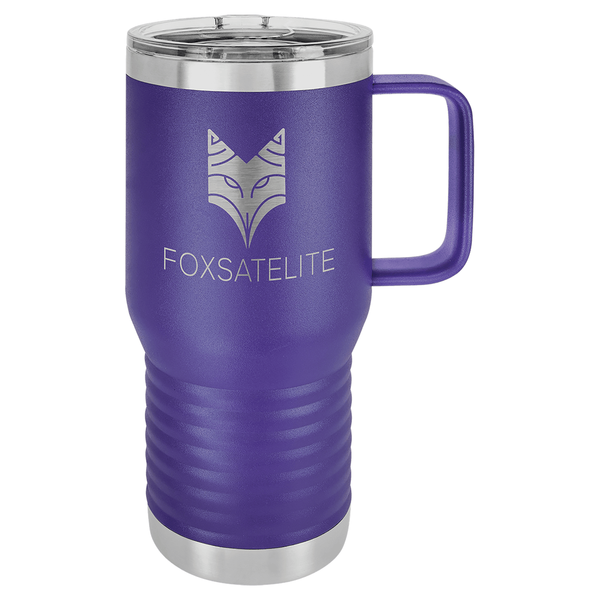 6 for $115! 20oz Travel Mug with Handle and Slide Lock Lid - Endurance Promo Gear