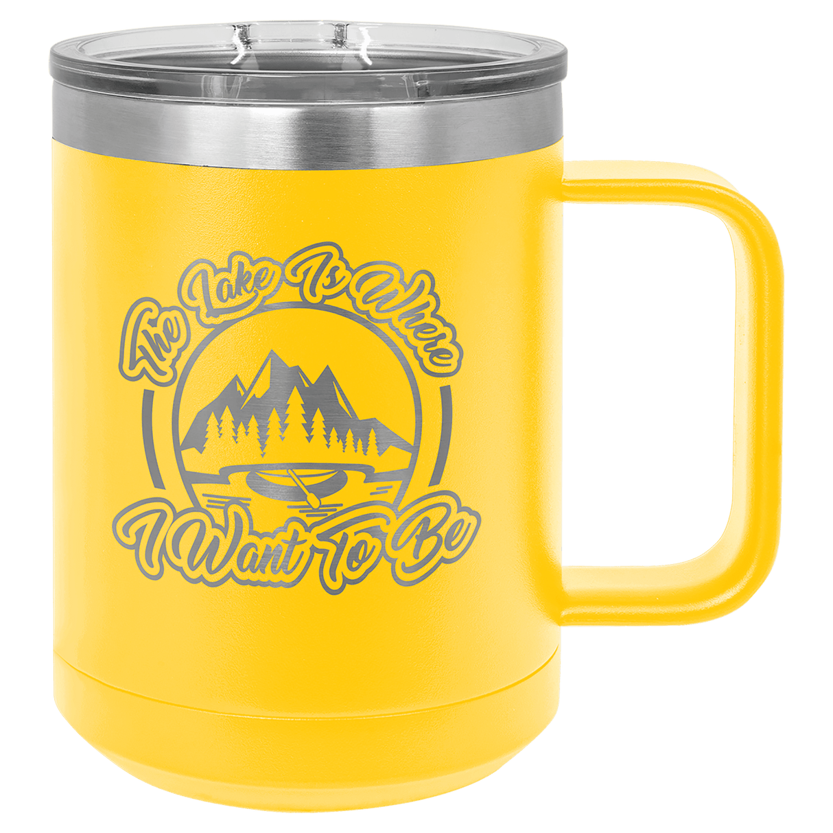 15oz Coffee Mug with Slide Lock Lid - Endurance Promo Gear