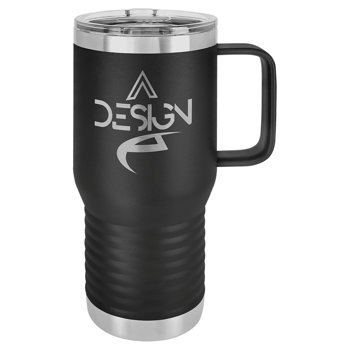 6 for $115! 20oz Travel Mug with Handle and Slide Lock Lid - Endurance Promo Gear