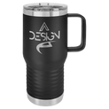 6 for $115! 20oz Travel Mug with Handle and Slide Lock Lid - Endurance Promo Gear