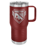 6 for $115! 20oz Travel Mug with Handle and Slide Lock Lid - Endurance Promo Gear