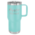 6 for $115! 20oz Travel Mug with Handle and Slide Lock Lid - Endurance Promo Gear