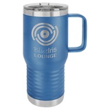 6 for $115! 20oz Travel Mug with Handle and Slide Lock Lid - Endurance Promo Gear